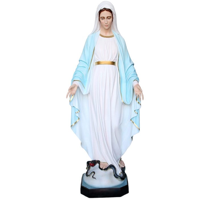 Statua Religiosa Resina 31 Cm Statua Madonna Immacolata In Resina