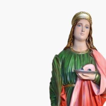 Statues of Saints women