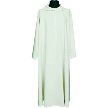 Maranatha Lab "Ragusa" gown in microfiber fabric enriched with hood, with a loose fit.