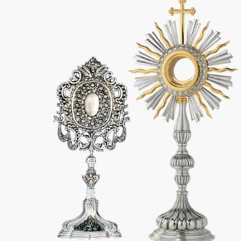 Ostensories and reliquaries