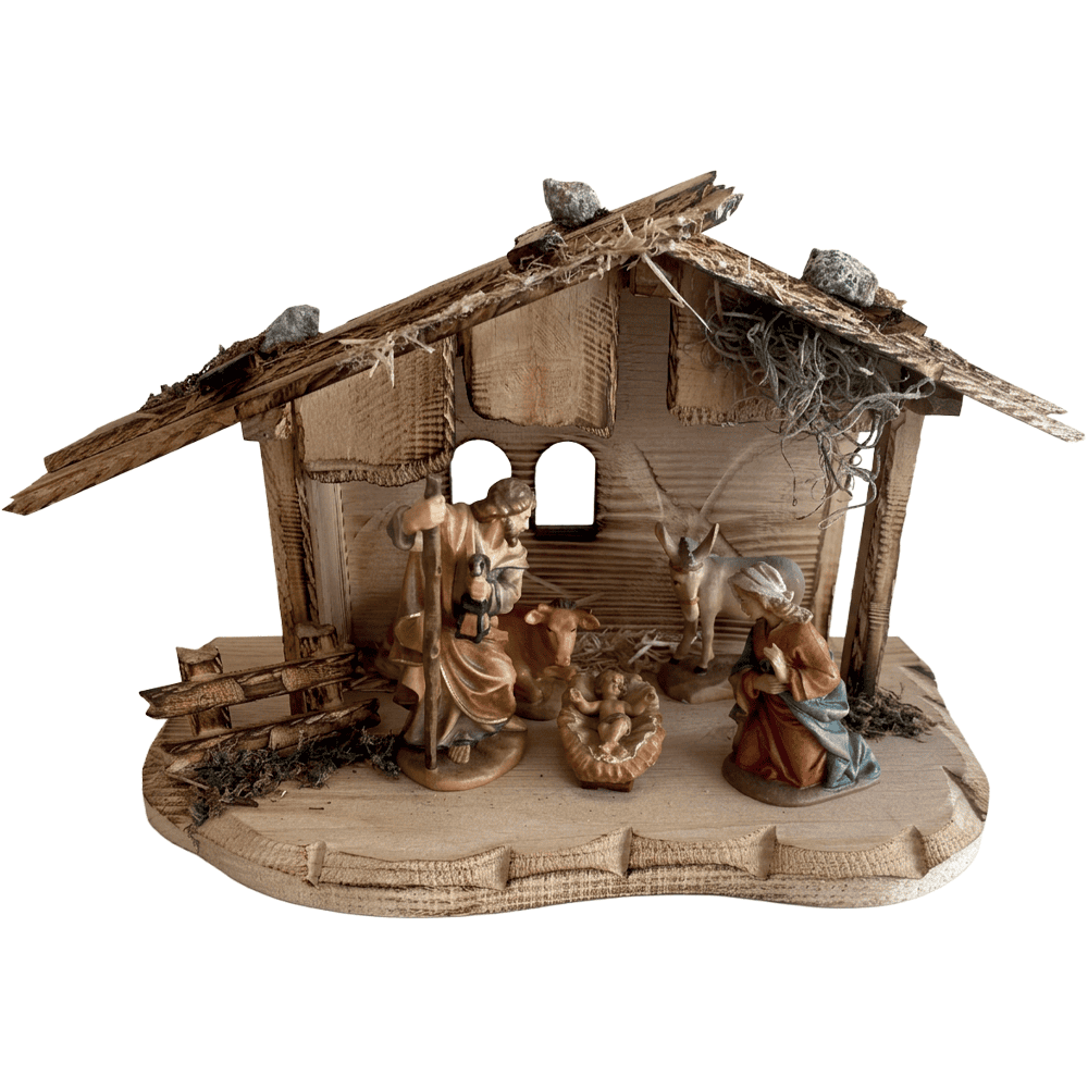 F523 presepe in legno
